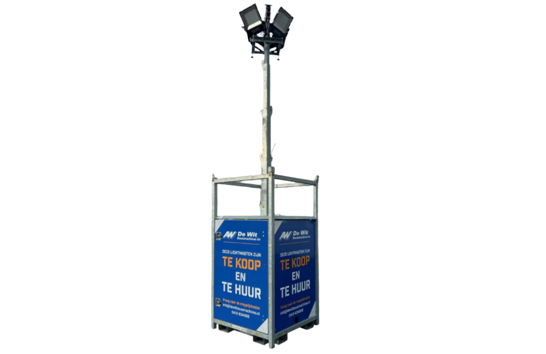 Telescopische lichtmast